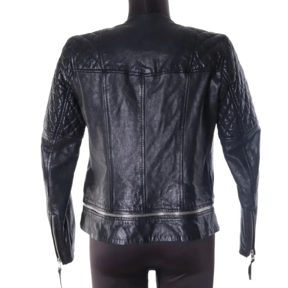 All Saints Leather Jacket - Picture 4 of 8